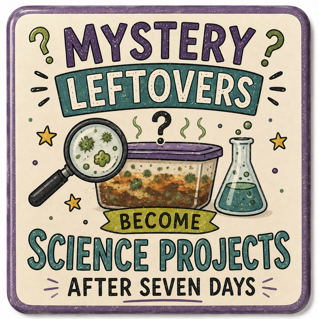 Mystery Leftovers Become Science Projects magnet