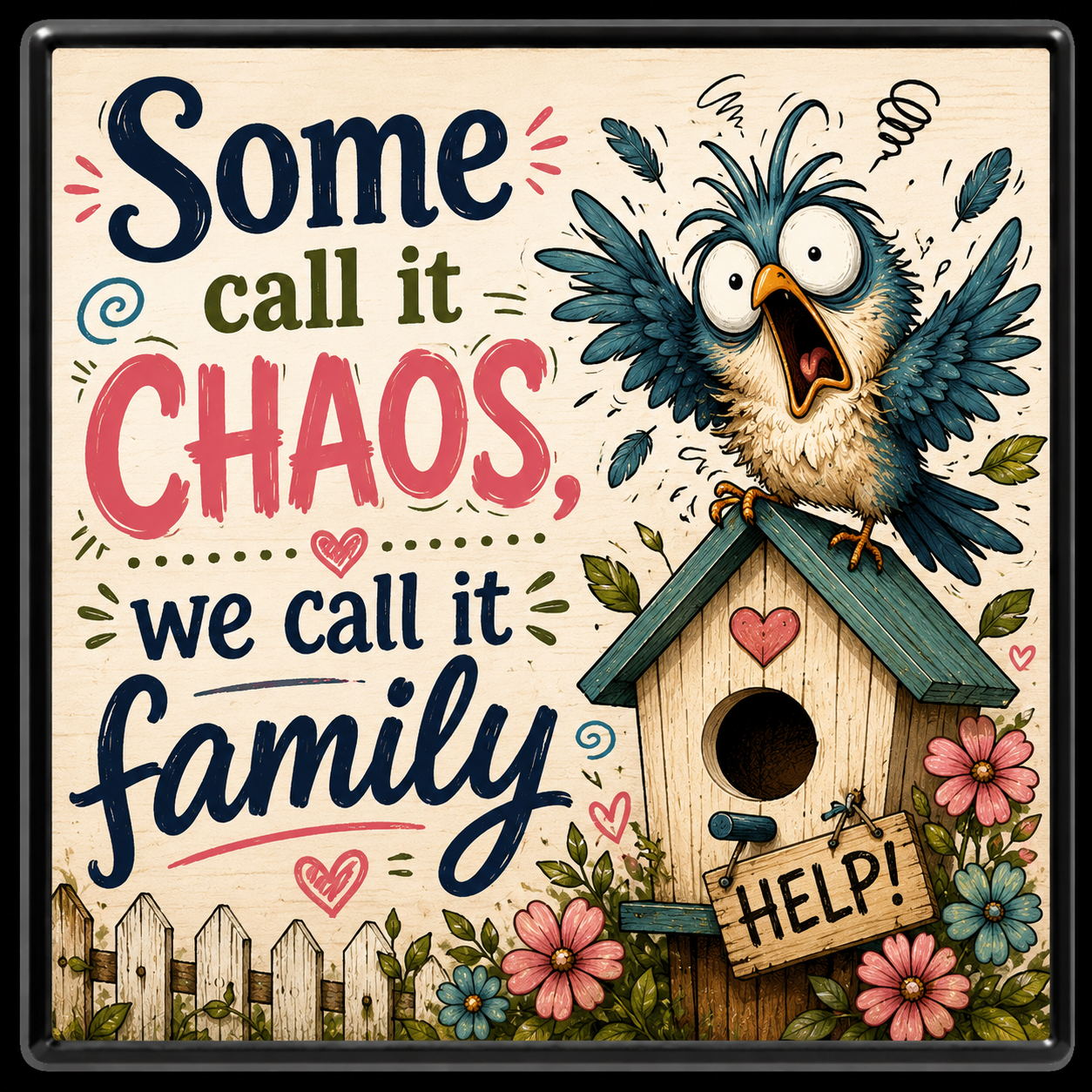 Some Call It Chaos, We Call It Family magnet