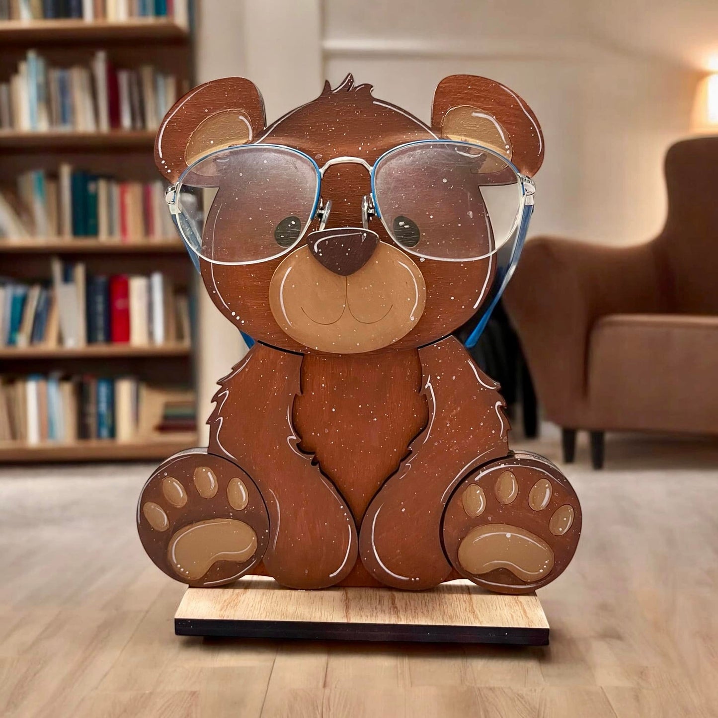 Teddy Bear Eyeglass Holder