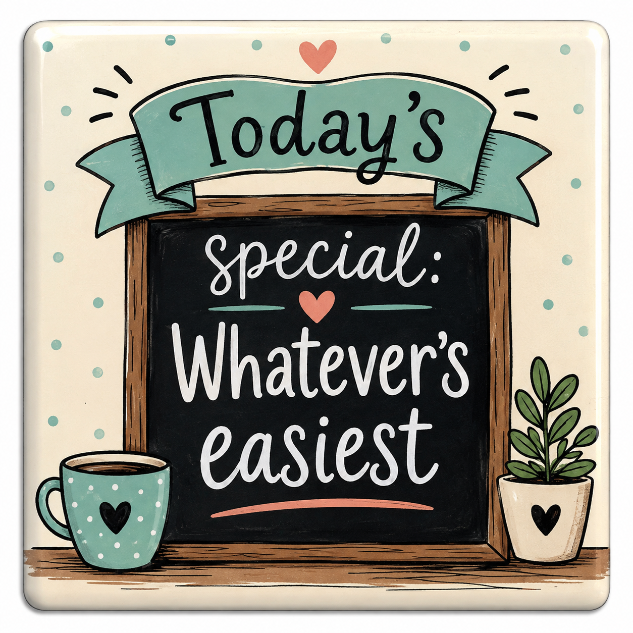 Today's Special: Whatever's easiest