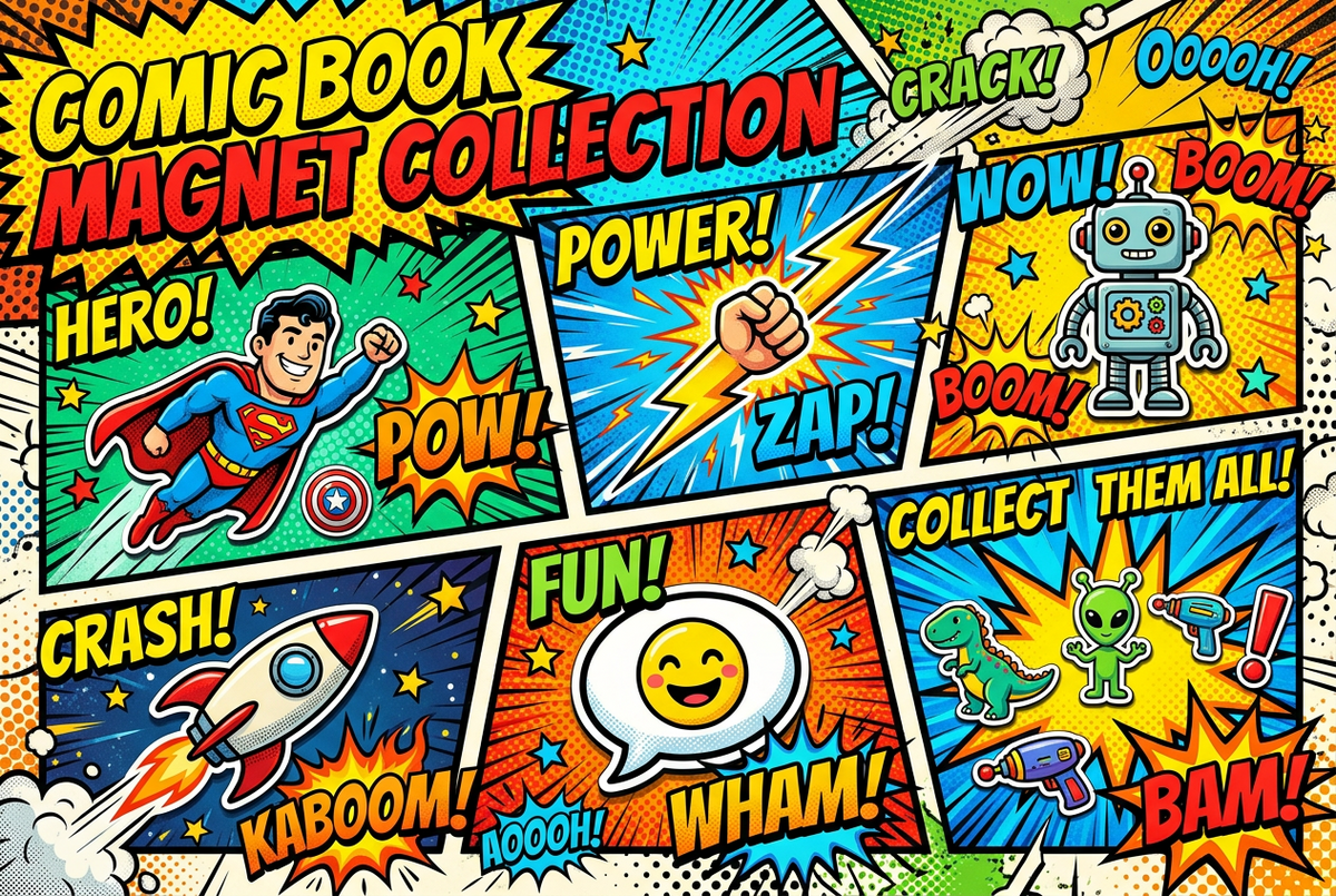 Comic Book Magnets