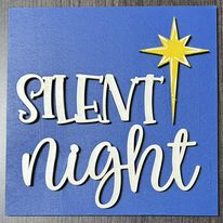 Silent Night 6" insert