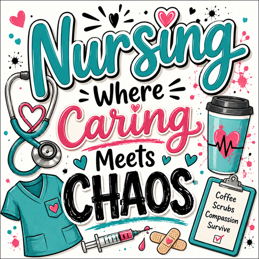 Nursing Where Caring Meets Chaos magnet