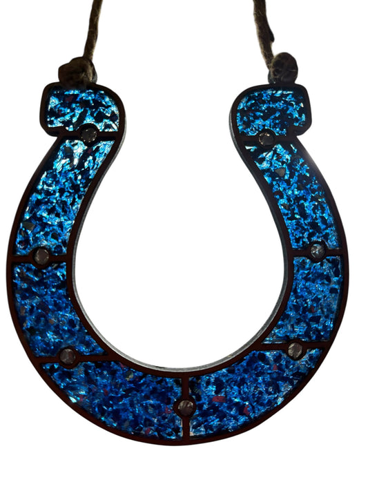 DIY Crushed Glass Suncatcher Kit - Horseshoe