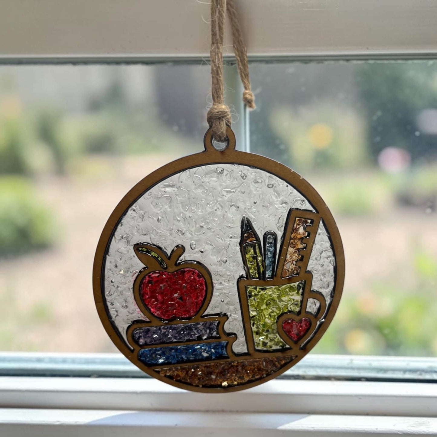 DIY Crushed Glass Suncatcher Kit - School/Teacher