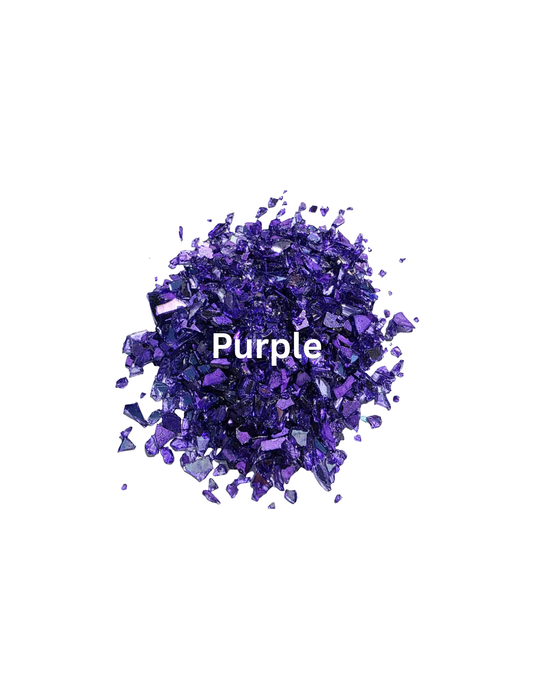 Purple - Crushed Stained Glass