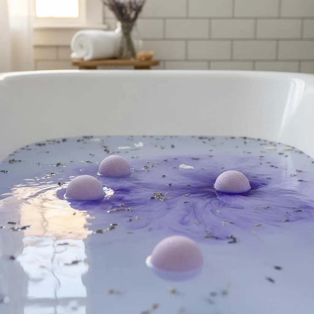 Lavender Mini Bath Bombs