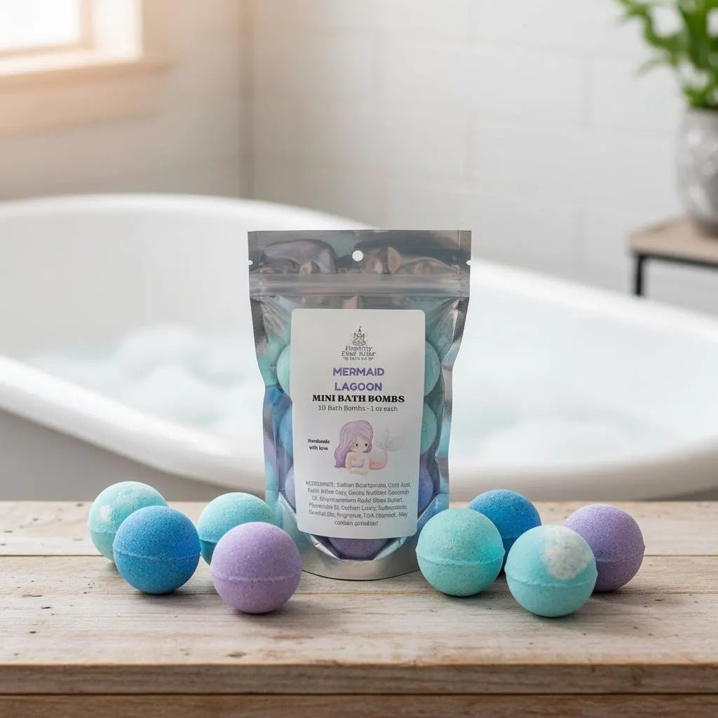Mermaid Lagoon Mini Bath Bombs