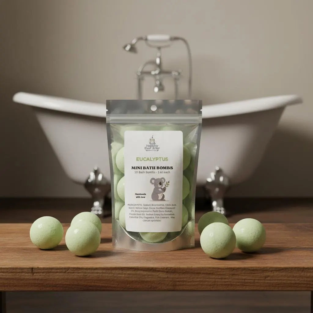 Eucalyptus Mini Bath Bombs