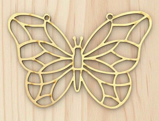 Butterfly - Blank Wood Frame