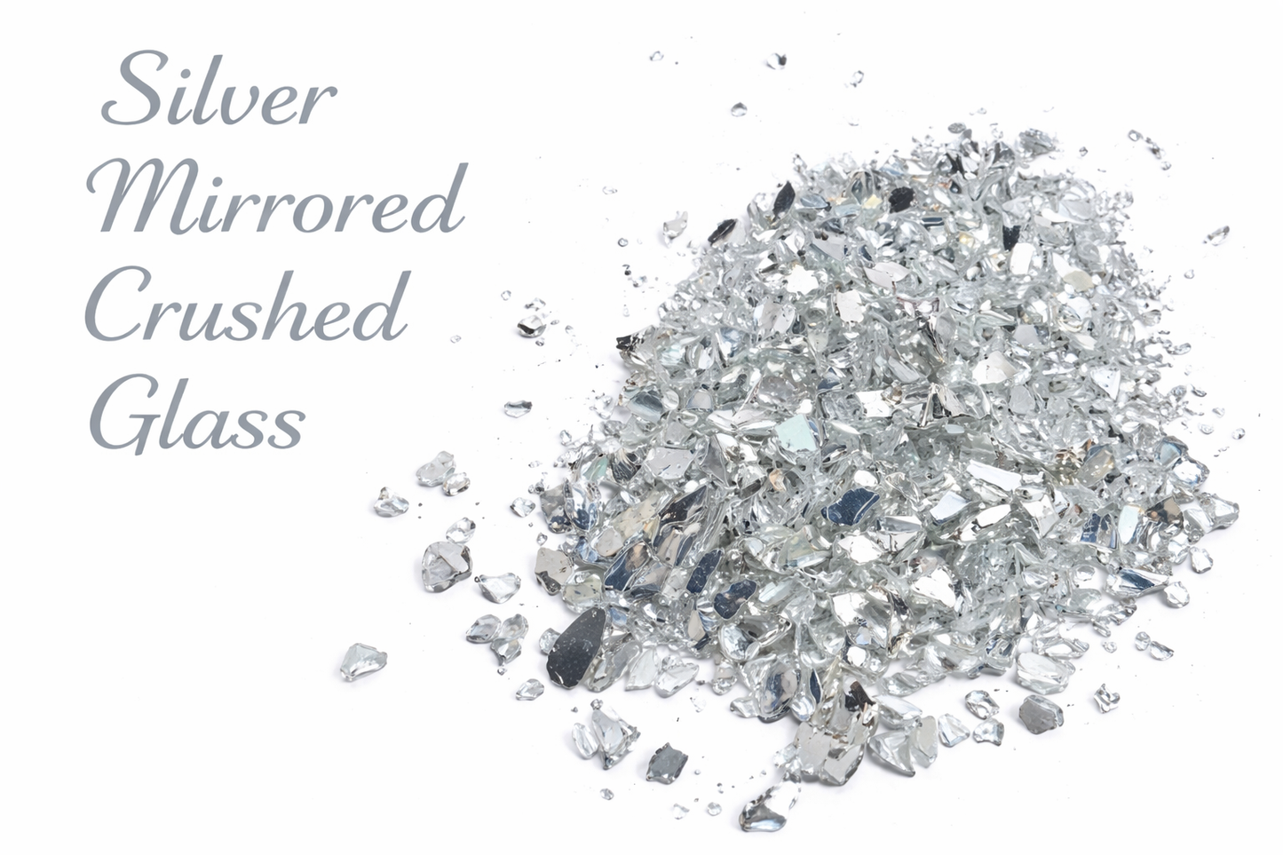 Silver - Crushed Stained Glass
