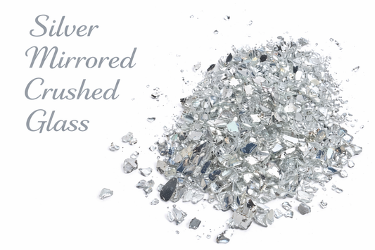 Silver - Crushed Stained Glass