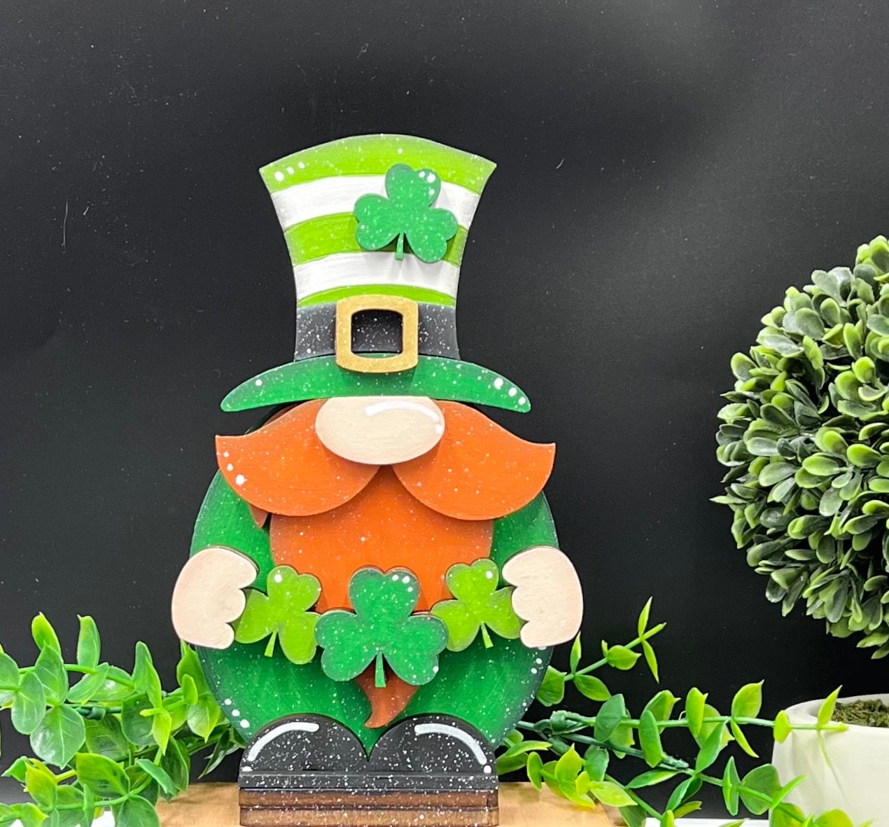 St. Patrick’s Day Gnome shelf sitter